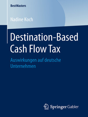 cover image of Destination-Based Cash Flow Tax